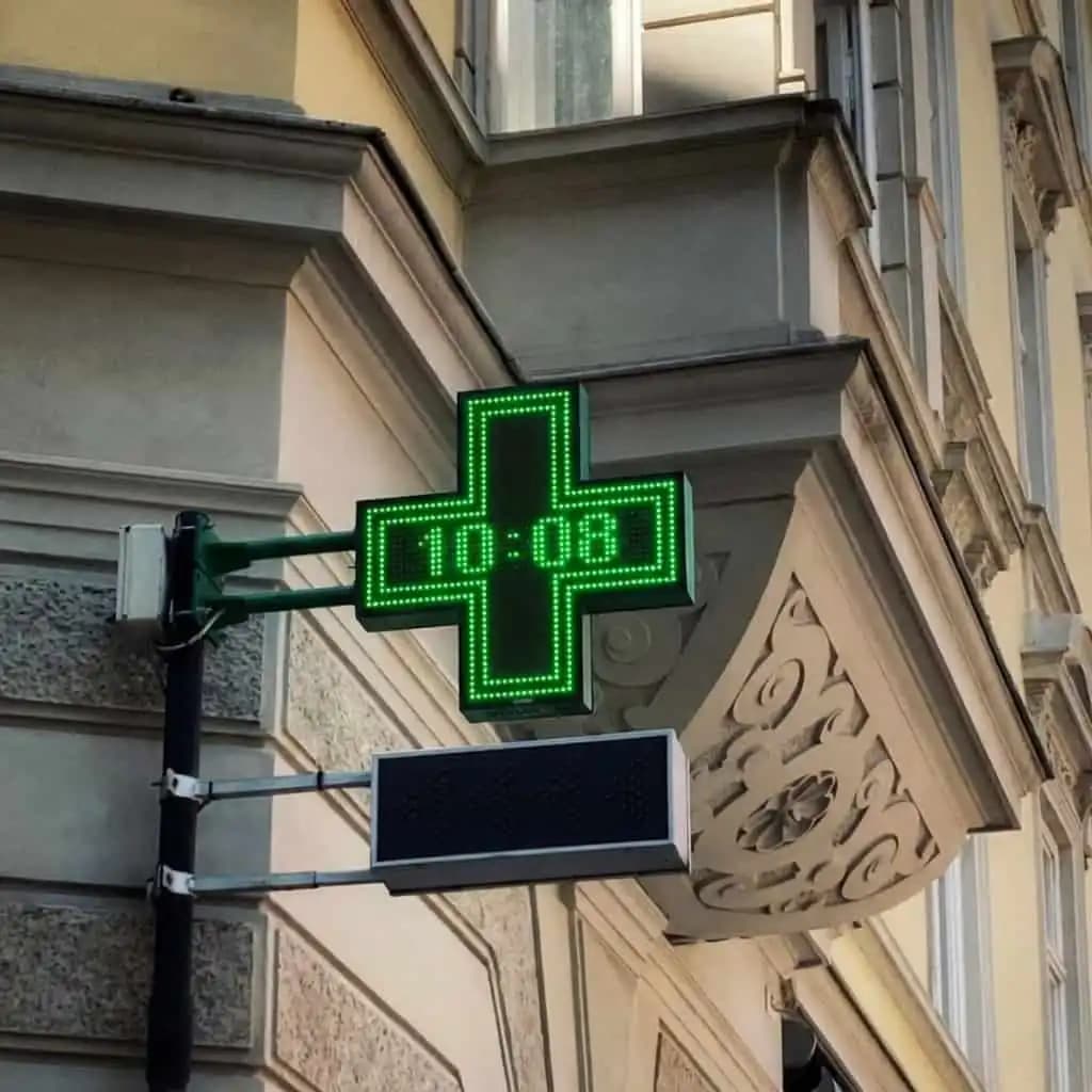 Croce a LED Smart con messaggi scorrevoli